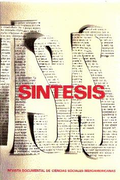 SINTESIS Nº I (REVISTA DOCUMENTAL DE CIENCIAS SOCIALES IBEROAMERICANAS)