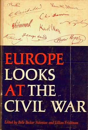 Seller image for EUROPE LOOKS AT THE CIVIL WAR. for sale by Legacy Books
