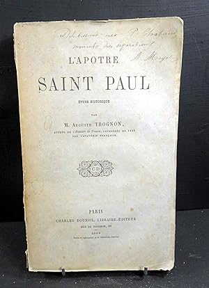 Imagen del vendedor de L'Apotre Saint Paul. Etude Historique. a la venta por E. & J.L  GRISON