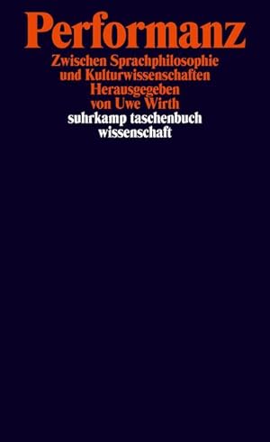 Bild des Verkufers fr Performanz : Zwischen Sprachphilosophie zur Kulturwissenschaft zum Verkauf von AHA-BUCH GmbH