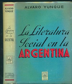 Immagine del venditore per LA LITERATURA SOCIAL EN LA ARGENTINA venduto da Valentin Peremiansky