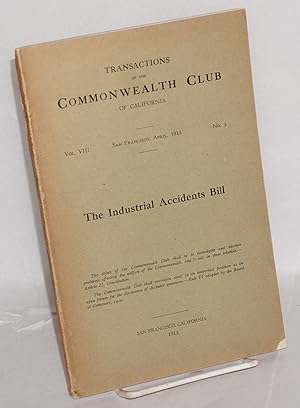 The Industrial Accidents Bill