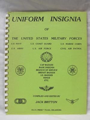 Image du vendeur pour Uniform Insignia of the United States Military Forces mis en vente par Princeton Antiques Bookshop