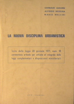 La nuova disciplina urbanistica