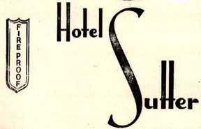 Seller image for Hotel Sutter: Fireproof. for sale by Wittenborn Art Books