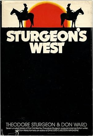 Seller image for STURGEON'S WEST for sale by Quill & Brush, member ABAA