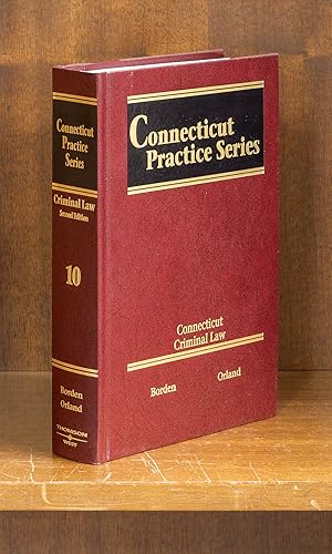 Immagine del venditore per Connecticut Criminal Law 2d ed Vol. 10, Connecticut Practice Series venduto da The Lawbook Exchange, Ltd., ABAA  ILAB