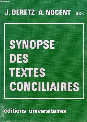 Seller image for SYNOPSE DES TEXTES CONCILIAIRES for sale by Le-Livre