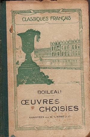 Imagen del vendedor de OEUVRES CHOISIES a la venta por secretdulivre