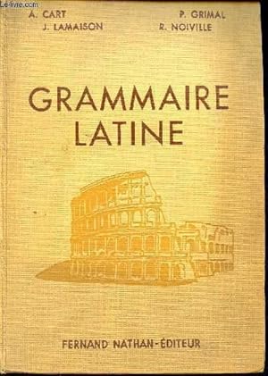 Seller image for GRAMMAIRE LATINE. for sale by Le-Livre