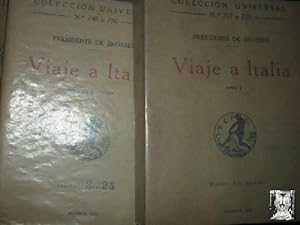Seller image for VIAJE A ITALIA (3 Tomos) for sale by Librera Maestro Gozalbo