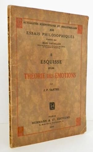 ESQUISSE D'UNE THEORIE DES EMOTIONS.