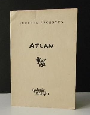 ATLAN. Oeuvres récentes. Catalogue de l'exposition Maeght en 1946.