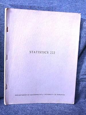 Statistics 222
