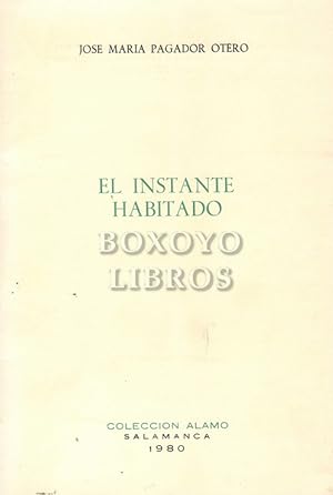 Imagen del vendedor de El instante habitado a la venta por Boxoyo Libros S.L.