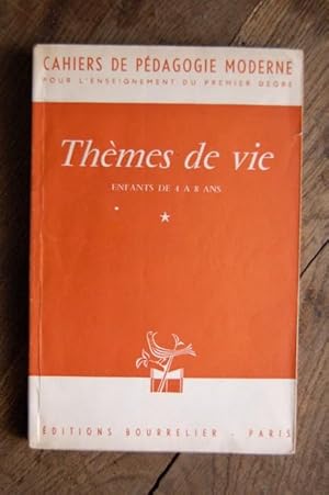 Seller image for Cahiers de pdagogie moderne - Thmes de vie - Enfants de 4  8 Ans for sale by Un livre en poche