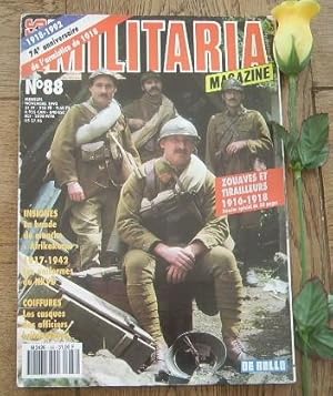 Immagine del venditore per Dossier spcial zouaves et tirailleurs 1916, 1918. Panzergrenadier de la "Hermann Gring", Italie 1943. La bande de manche "Afrikakorps" 1941-1943. Les casques d'acier des officiers britanniques, 1 la grande guerre. Les troupes du NKVD en Union Sovitique, 1917-1941 (1). Militaria magzine, n 88 venduto da Bonnaud Claude