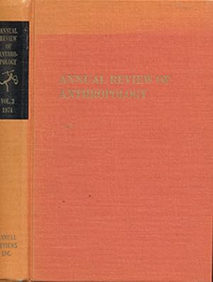 Annual Review of Anthropology (Volume 3: 1974)