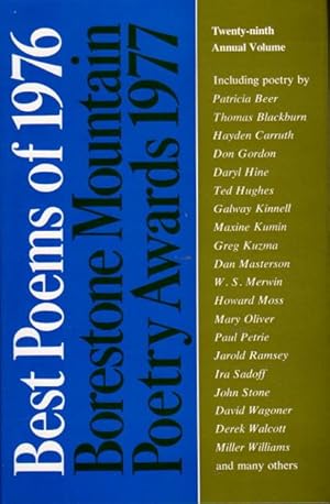 BEST POEMS OF 1976, BORESTONE MOUNTAIN POETRY AWARDS 1977: A Compilation of Original Poetry Publi...