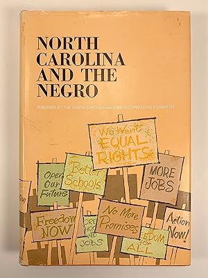 Image du vendeur pour North carolina and the negro mis en vente par Old New York Book Shop, ABAA