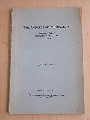 The Concept of Personality : A Comparison of Sociological and Legal Concepts