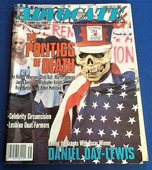 Seller image for The Advocate (Issue No. 556, July 31, 1990): The National Gay Newsmagazine Magazine (The Politics of Death Cover Story) for sale by Bloomsbury Books