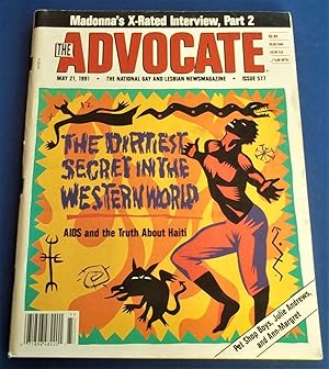 Seller image for The Advocate (Issue No. 577, May 21, 1991): The National Gay and Lesbian Newsmagazine Magazine (Cover Story: AIDS and the Truth About Haiti) for sale by Bloomsbury Books