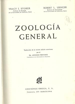 ZOOLOGÍA GENERAL