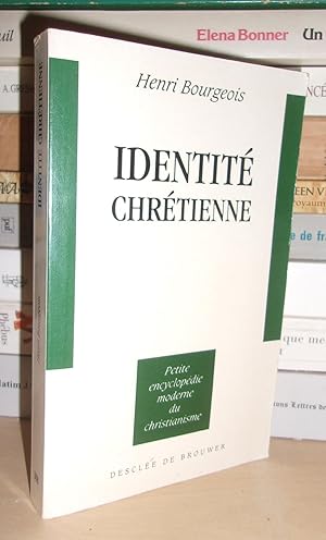 Image du vendeur pour IDENTITE CHRETIENNE mis en vente par Planet's books