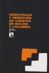 Imagen del vendedor de DEMOCRACIA Y RENDICION DE CUENTAS EN BOLIVIA Y COLOMBIA a la venta por KALAMO LIBROS, S.L.