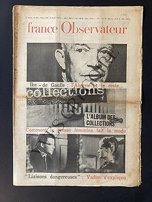 FRANCE OBSERVATEUR-N°487-3 SEPTEMBRE 1959