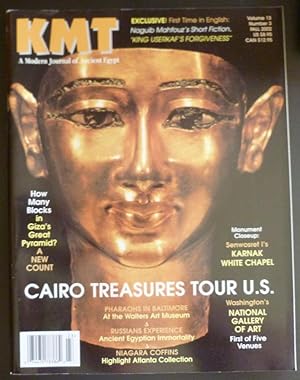 Imagen del vendedor de KMT Magazine: A Modern Journal of Ancient Egypt Volume 13 Number 3 Fall 2002 a la venta por Jeff Irwin Books