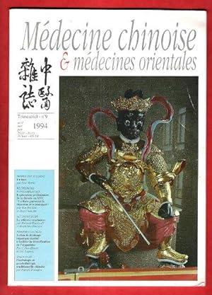 Médecine Chinoise & Médecines Orientales . n° 9 avril Mai Juin 1994