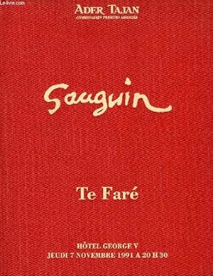 Bild des Verkufers fr PAUL GAUGUIN, 'TE FARE' (LA MAISON) (CATALOGUE) zum Verkauf von Le-Livre