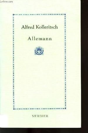 Seller image for ALLEMANN for sale by Le-Livre