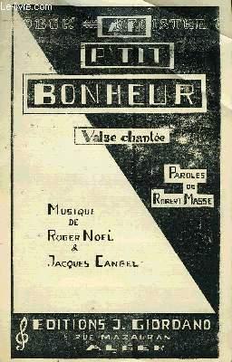 Seller image for AU P'TIT BONHEUR for sale by Le-Livre