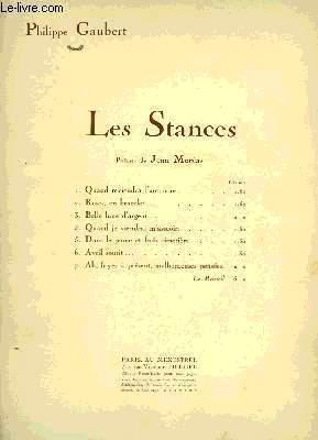 Bild des Verkufers fr LES STANCES zum Verkauf von Le-Livre