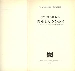 Image du vendeur pour LOS PRIMEROS POBLADORES ANTECESORES DE LOS CHICANOS EN NUEVO MEXICO mis en vente par Libreria 7 Soles