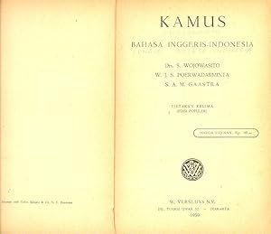 Seller image for KAMUS - BAHASA INGGERIS-INDONESIA for sale by Libreria 7 Soles