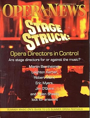 Seller image for Opera News: Volume 64, No. 12; June, 2000 for sale by Dorley House Books, Inc.