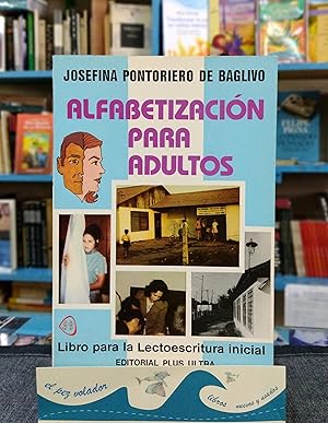 Seller image for Alfabetizacion para adultos. Libro para la lectoescritura Inicial for sale by Librera El Pez Volador