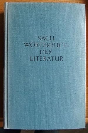 Sachwörterbuch der Literatur. Kröners Taschenausgabe ; Bd. 231