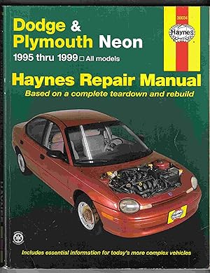 Imagen del vendedor de Dodge & Plymouth Neon Automotive Repair Manual 1995 through 1999 a la venta por Riverwash Books (IOBA)