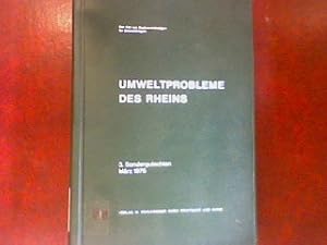 Bild des Verkufers fr Umweltprobleme des Rheins - 3. Sondergutachten Mrz 1976 zum Verkauf von books4less (Versandantiquariat Petra Gros GmbH & Co. KG)