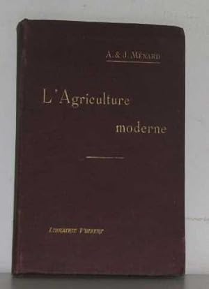 L'agriculture moderne