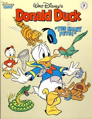 Image du vendeur pour Disney Comics Album #7 - Donald Duck in "Too Many Pets!" mis en vente par Parigi Books, Vintage and Rare