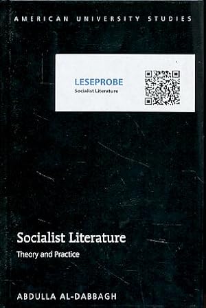 Immagine del venditore per Socialist literature. Theory and practice. American university studies: Series 19, General literature Vol. 39. venduto da Fundus-Online GbR Borkert Schwarz Zerfa