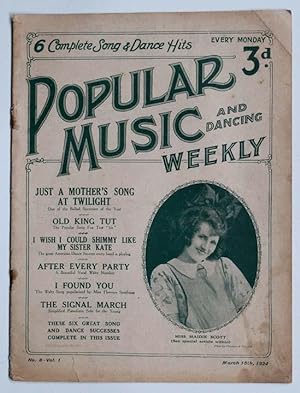 Popular Music and Dancing Weekly No.8 Vol.1 March 15 1924