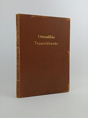 Seller image for Handbuch der orientalischen Teppichkunde. Mit einer Einfhrung v. Richard Graul. (Vollledereinband) 1922 Leipzig, Karl W. Hiersemann, XII, 246 S. Mit 1 Frontisp., 152 tls. ganzseit. Textabb., 16 Farbtaf., 12 Motivbll. und 1 gefalt. Kte. (= Hiersemanns Handbcher, Bd. 4). for sale by ANTIQUARIAT Franke BRUDDENBOOKS