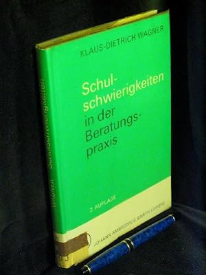 Bild des Verkufers fr Schulschwierigkeiten in der Beratungspraxis - zum Verkauf von Erlbachbuch Antiquariat